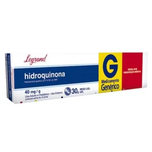 HIDROQUINONA 40MG GEL 30G (GERAL)