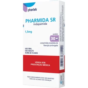 INDAPAMIDA 1,5MG C/30