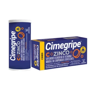 CIMEGRIPE C + ZINCO EFER C/10 TABS