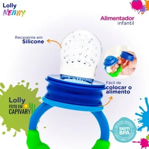 LOLLY ALIMENTADOR INFANTIL AZUL COD 736001
