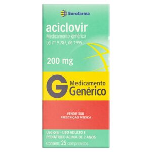 ACICLOVIR 200MG C/25 CPR EURO (G)