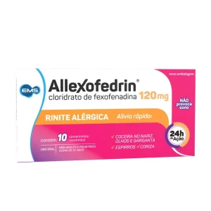 ALLEXOFEDRIN 120MG C/10 (LIB)