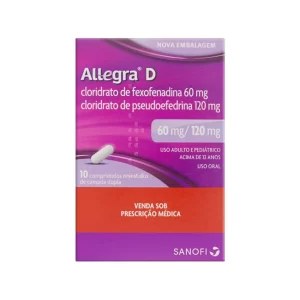 ALLEGRA D C/10 (ANTIALERGICO)