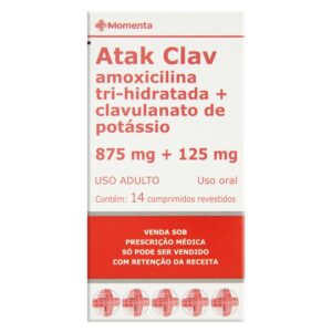 ATAK CLAV 875MG+125MG C/20 (ANTIBIOTICO)
