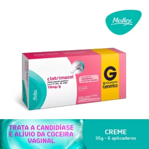 CLOTRIMAZOL CR VAG 1% 35G C/6 AP (GERAL)