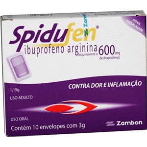 SPIDUFEN 600MG 10 ENV (GERAL) (ER)