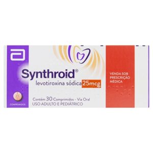 SYNTHROID 25MCG C/30 (CONTINUO)