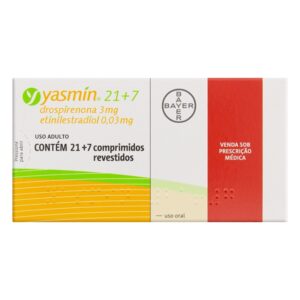 YASMIN 3MG+0,03MG 63+21CPR