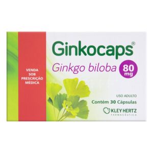 GINKOCAPS 80 MG C/30 (LIB)