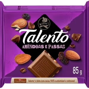 TALENTO CHOC AMENDOA 85G