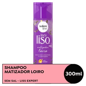 SALON LINE SH MEU LISO LOIR MATIZ 300ML