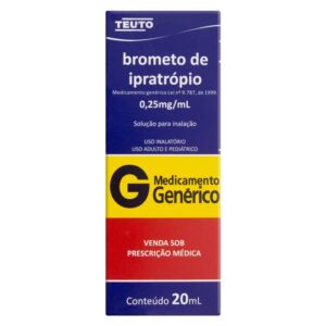 IPRATROPIO 0,25MG 20ML (GERAL)