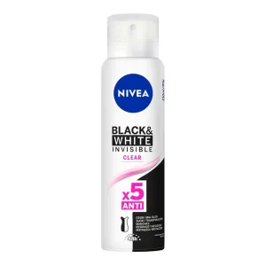 NIVEA DES AERO FEM BLACK WHITE INV 150ML