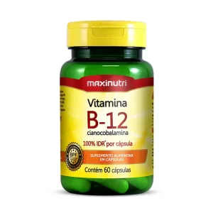 VIT B12 9,94MCG MAXINUTRI 100% IDR 60CAPS/MAX