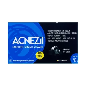 ACNEZIL CARVAO ATIVADO SAB BARRA 90G