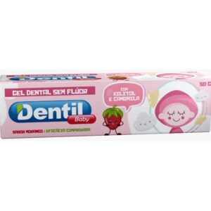 DENTIL CR DENTAL BABY 0-3 ANOS S/FLUOR C/XILITOL MORANGO 50GR