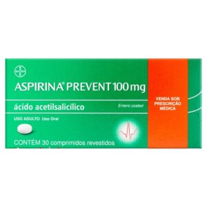 ASPIRINA PREVENT 100MG C/30 (CONTINUO) (ER)