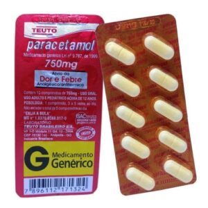 PARACETAMOL 750MG C/10CPR