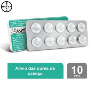 ASPIRINA AD 500MG C/10 (GERAL)