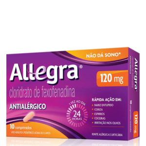 ALLEGRA 120MG C/10 (ANTIALERGICO)