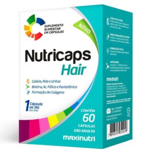 NUTRICAPS HAIR POLIVITAMINICO 60CAPS/MAX