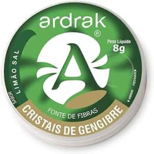 CRISTAIS GENGIBRE LIMAO SAL 18G