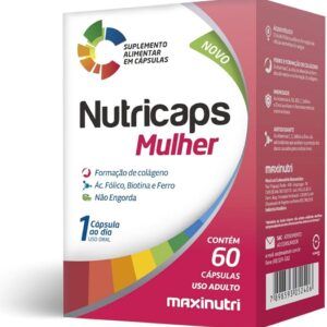 NUTRICAPS MAXINUTRI MULHER POLIVITAMINICO 60 CAPS/MAX