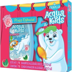 ACQUA KIDS SH ALGODAO DOCE + COND 250ML