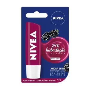 NIVEA PROT LABIAL AMORA SHINE 4,8G