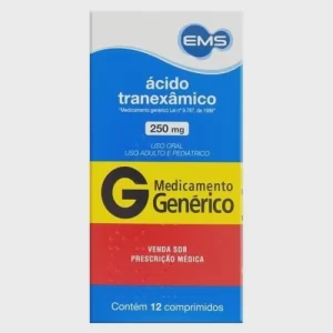 ACIDO TRANEXAMICO 250MG C/12 (GERAL)