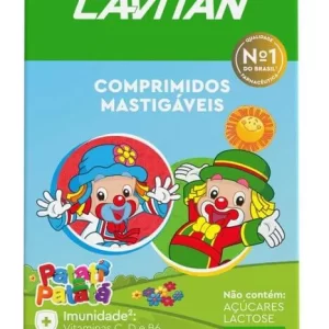 LAVITAN KIDS C/60COMP MAST LIMA-LIMAO E LARANJA