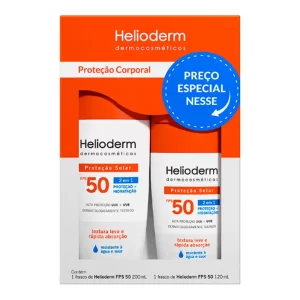 HELIODERM KIT ECONOM FPS50 200ML + 120ML