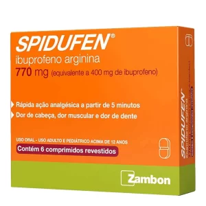 SPIDUFEN 770MG C/6 COMP REV-REFERENCIA