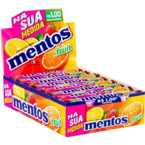 MENTOS FRUTAS 16UN 37,5G