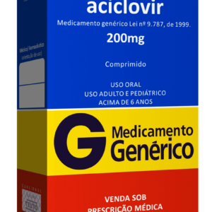 ACICLOVIR 200MG C/25 (GERAL)