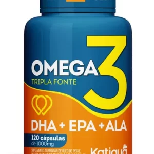 OMEGA 3 1000MG KATIGUA TRIPLA FONTE 120CAPS/KAT