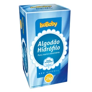 ISABABY ALGODAO HIDROFILO. 10X25GR