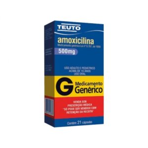 AMOXICILINA 500MG C/21 (ANTIBIOTICO)