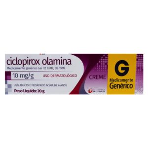 CICLOPIROX OLAMINA 10G CR (GERAL)