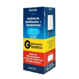 CIPROFLOXACINO+DEXAM COL 5ML (ANTIBIOTICO)