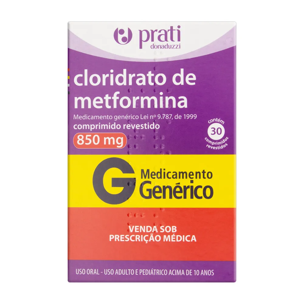 METFORMINA 850MG C/30 (CONTINUO)