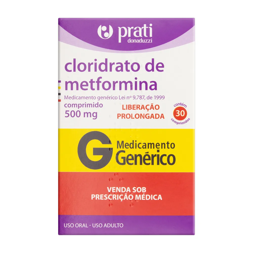METFORMINA 500MG C/30 (CONTINUO)