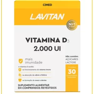 LAVITAN VIT-D 2000UI C/30 COMP
