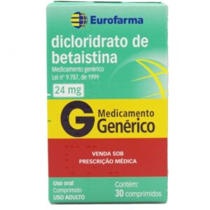 BETAISTINA 24MG C/30 (CONTINUO)