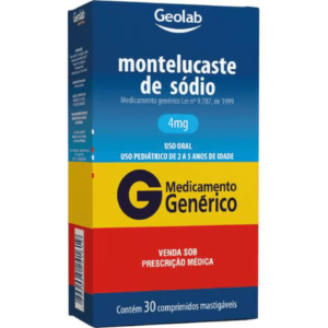 G. MONTELUCASTE 4MG 30CPR GEOLAB