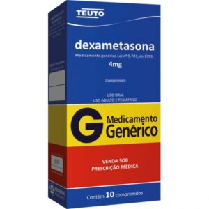DEXAMETASONA 4MG C/10 (GERAL)