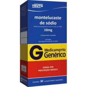 MONTELUCASTE 10MG C/30 COMP