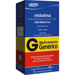 NISTATINA 100.000UI/ML CEREJA 50ML