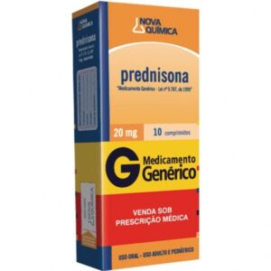 PREDNISONA 20MG C/10 (GERAL)