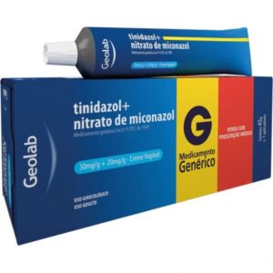 TINIDAZOL+MICONAZOL CR VAG 40G (GERAL)